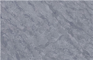Grey Quartz Artificial Stone New Design Manmade Slab