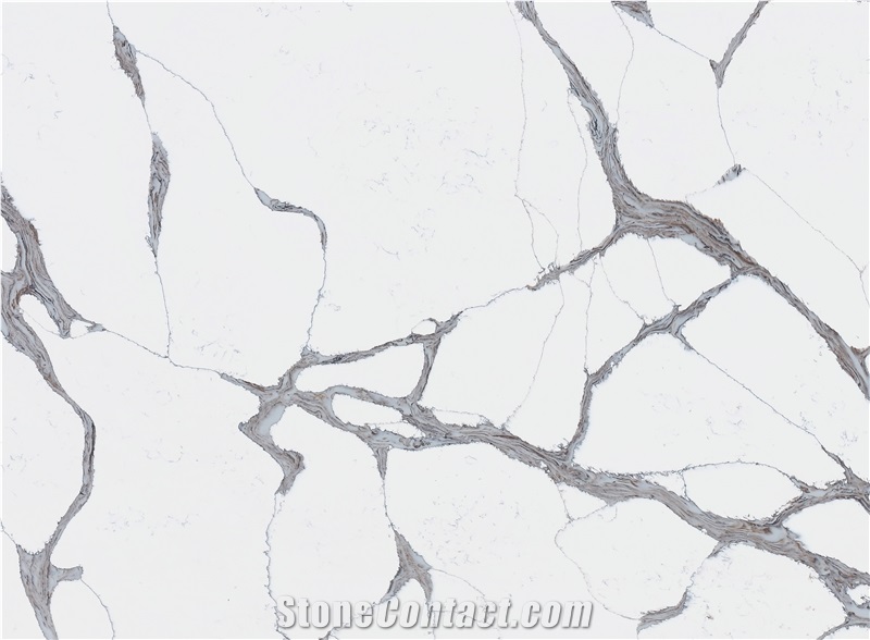 High Quality Calacatta Quartz Slab For Surface Project
