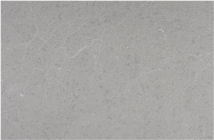 Light Grey Manmade Carrara Quartz Stone Slab AQ6099 Light Grey Manmade Carrara Quartz Stone Slab AQ6099