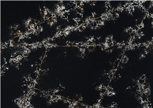 Meteor Dark Quartz Engineered Stone Surface Slabs AQ12 Meteor Dark Quartz Engineered Stone Surface Slabs AQ12