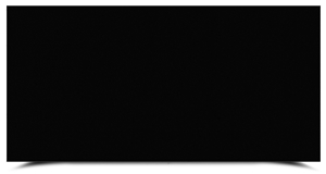 Polished Nero Black Quartz Artificial Stone Slab AQ2058