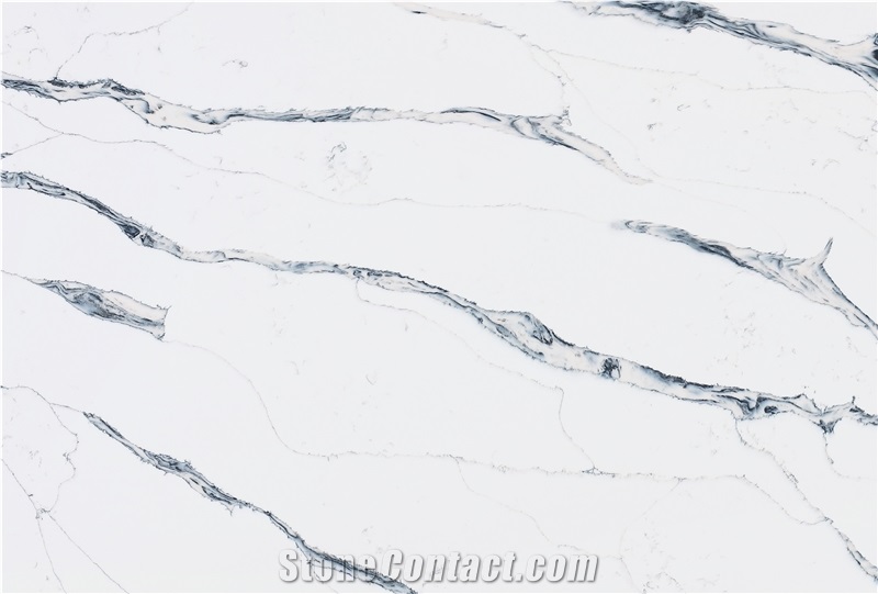 Quartz Slabs Good Quality Price Calacatta Series