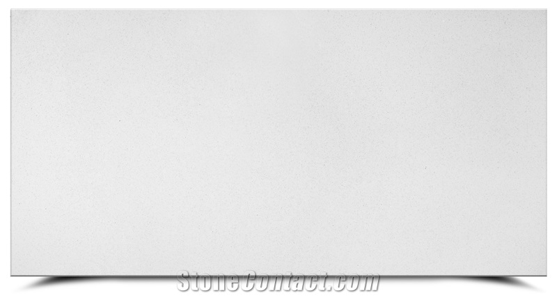 Super White Quartz Engineered Stone AQ1077