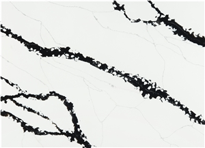 White Coral Quartz Stone Slabs Tiles Engineered Calacatta