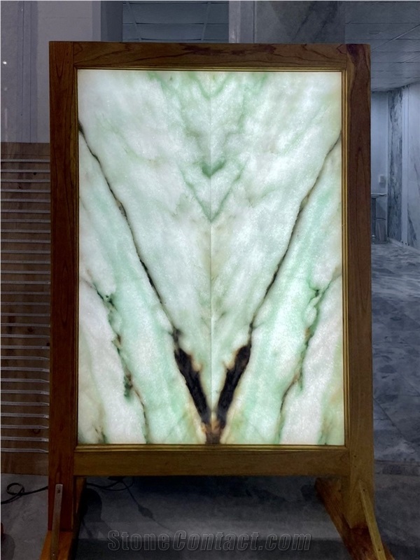 Top Decoration White Marble Slab Luxury