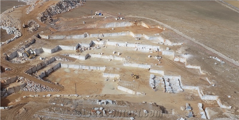 AET Mining Cascata Grey Marble Karaman Quarry