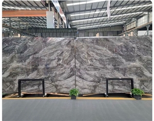 AET Mining Cascata Grey Marble Karaman Quarry