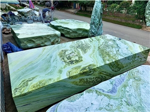 Green Jade Marble Slab