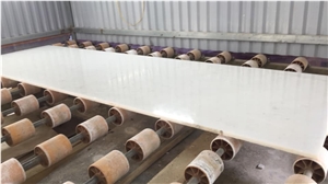 Opal White Marble Slab