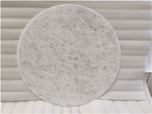 Opal White Marble Slab