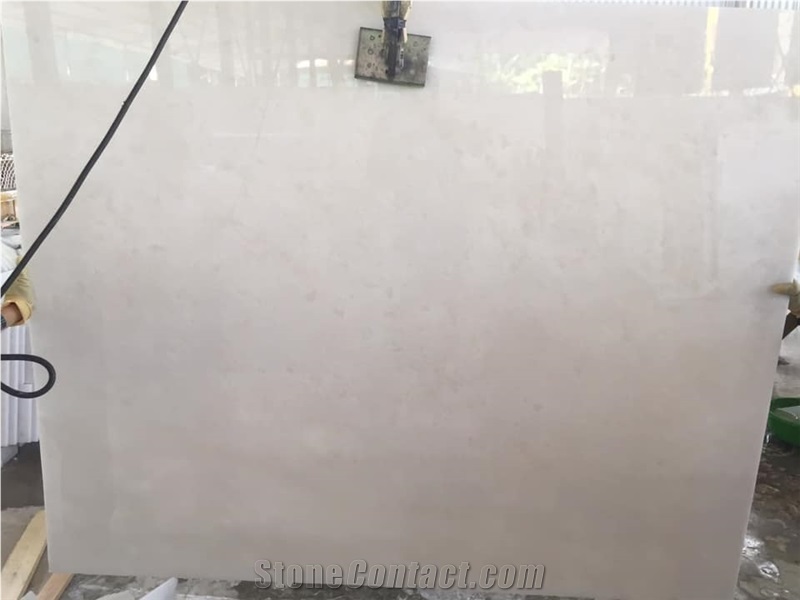 Opal White Marble Slab