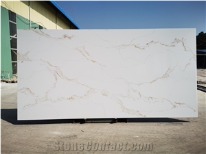 2Cm 3Cm Calacatta Gold Quartz Stone Slabs