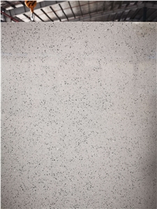 No Anti-Dumping Crystal Grey Quartz Stone Jumbo Slab