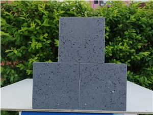 No Anti-Dumping Crystal Grey Quartz Stone Jumbo Slab
