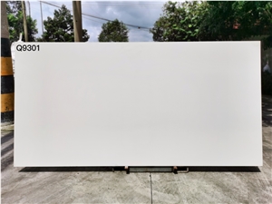 Vietnam Made 2Cm And 3Cm Pure White Quartz Stone Slab