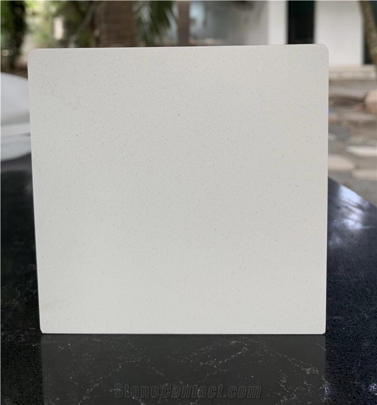 Vietnam Made 2Cm And 3Cm Pure White Quartz Stone Slab