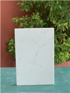 Vietnam Made Engineered Carrara White Quartz Jumbo Slab