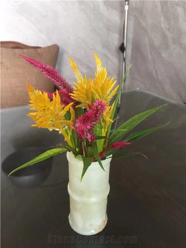 ZC0235 Marble Vase Stones Decoration Products