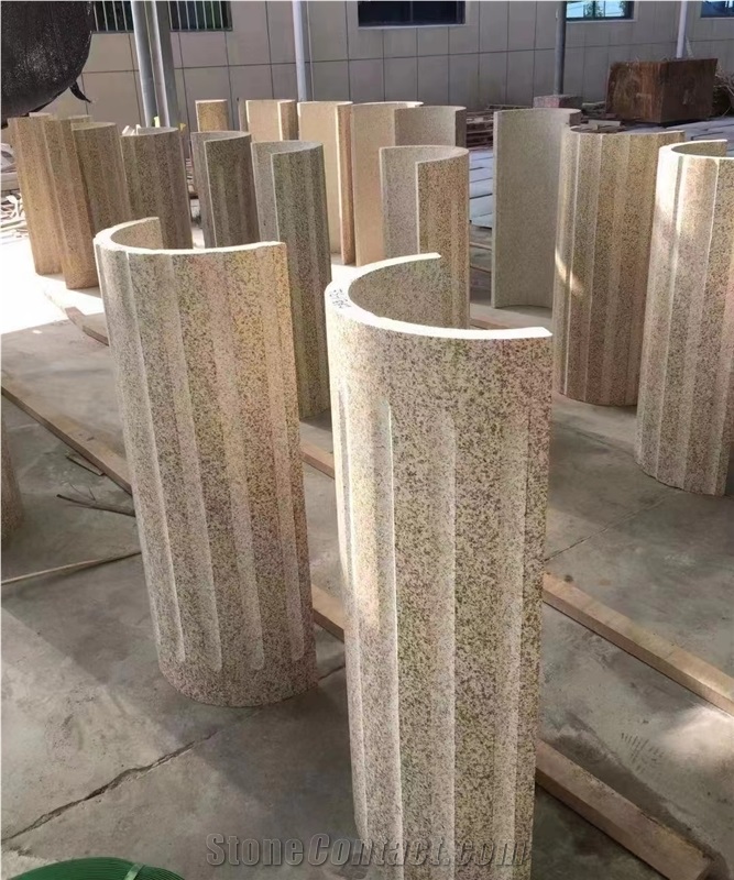 ZCP021 Stones Columns Granite Columns