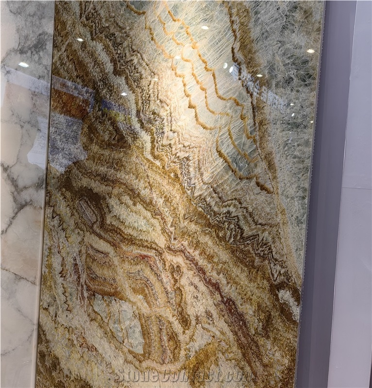 ZM0174 Onyx Stone Tiles, Slabs