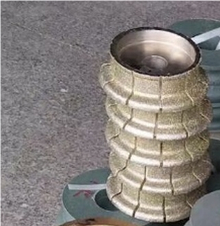 GT015 Stone Profile Wheels For Marble Electroplating Wheels