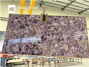 Amethyst Gemstone Slab, Amethyst Luxury Wall Amethyst Gemstone Slab, Amethyst Luxury Wall