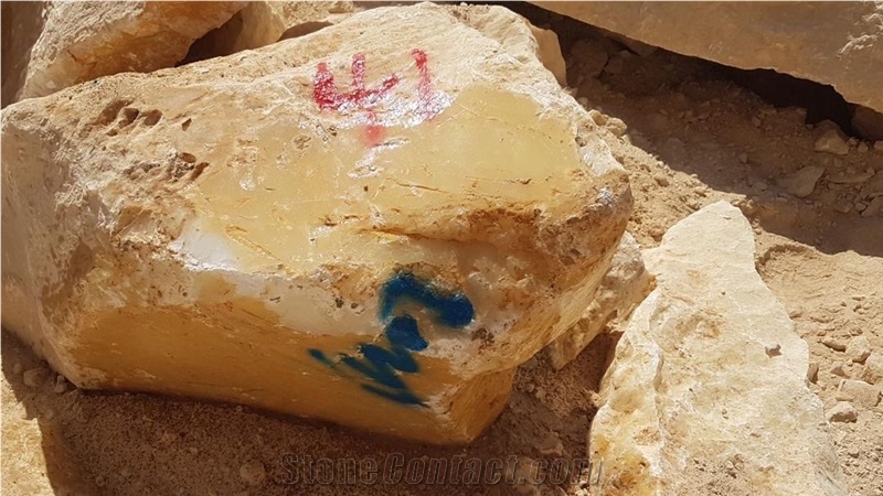 Snow White Onyx Blocks