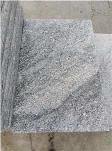 Ash Grey Granite Slab Polished