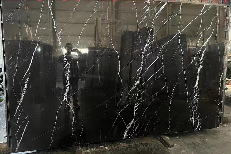 China Marquina Marble Polished Slabs