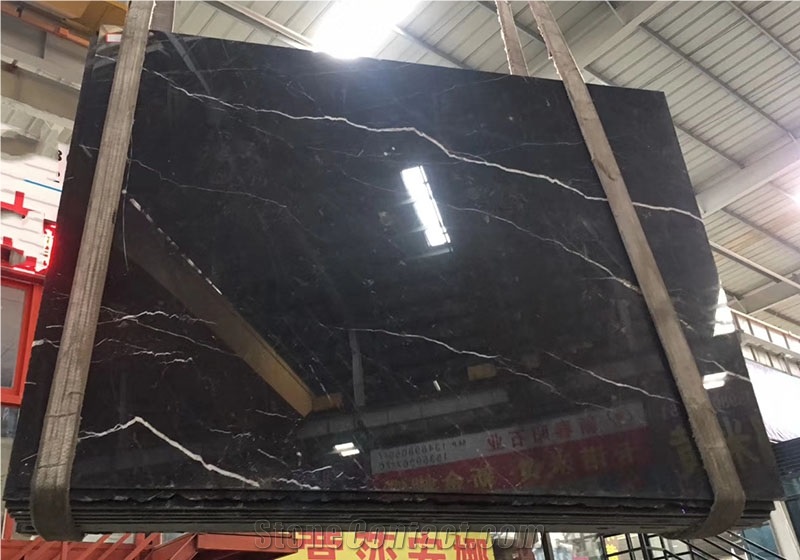 China Marquina Marble Polished Slabs