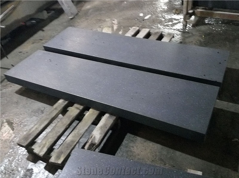 G684 Black Basalt Tile Honed