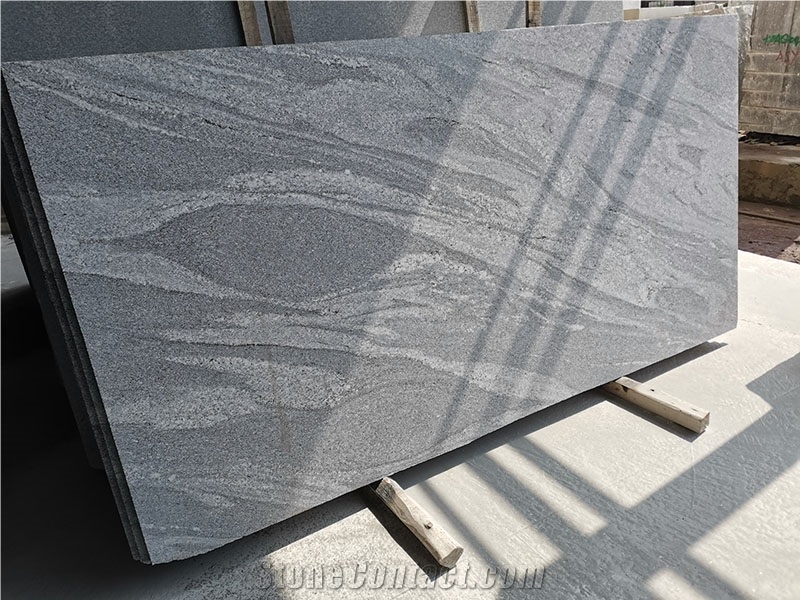 Juparana Grey Granite Slab