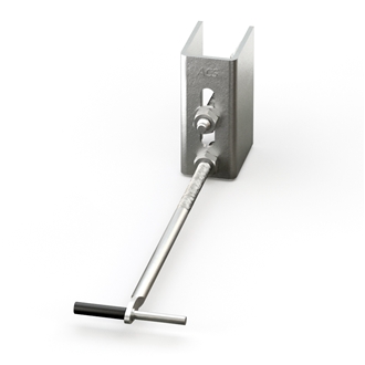 Body Anchor, Z Anchor, Fixing To Concrete With Anchor Bolts