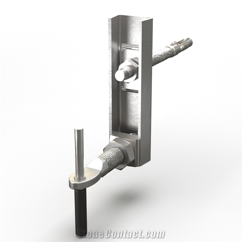 Stone Body Anchor, Fixing To Concrete With Anchor Bolts