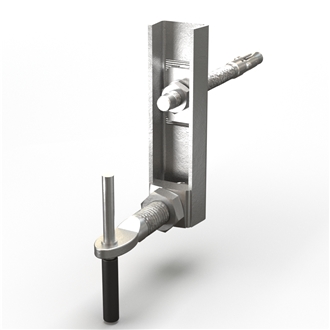 Stone Body Anchor, Fixing To Concrete With Anchor Bolts