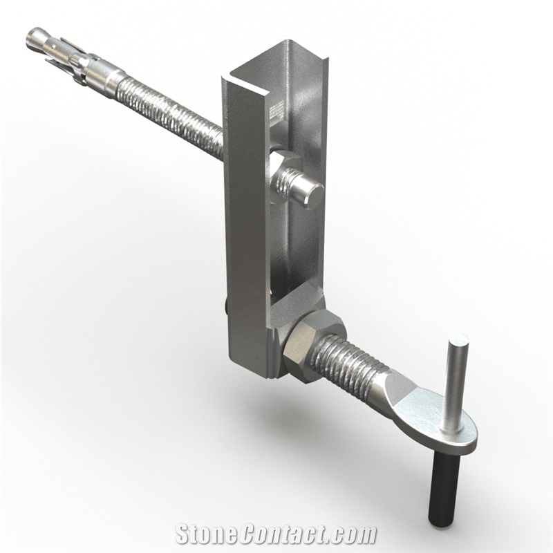 Stone Body Anchor, Fixing To Concrete With Anchor Bolts