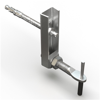 Stone Body Anchor, Fixing To Concrete With Anchor Bolts