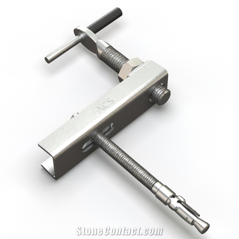 Stone Body Anchor, Fixing To Concrete With Anchor Bolts