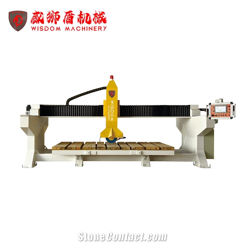 Bridge Saw Making Kitchen Countertop Cutting, Drilling, Profiling