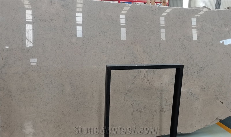 Adair Grey Limestone Slab Tile