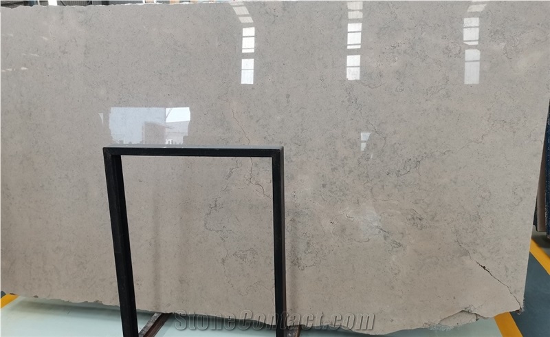 Adair Grey Limestone Slab Tile
