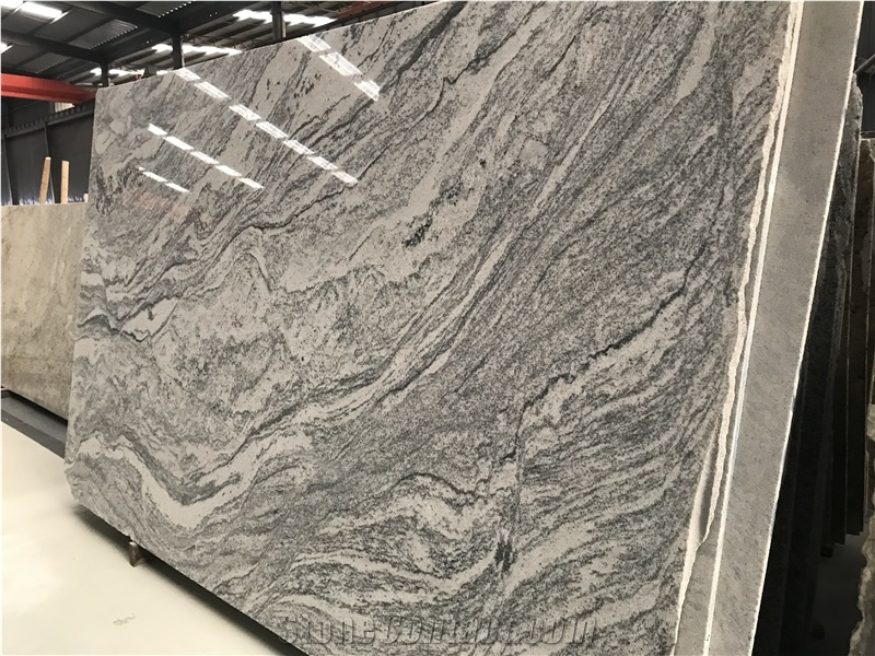 Brazil Silver Creek Granite Grey Slab Kitchen Tile
