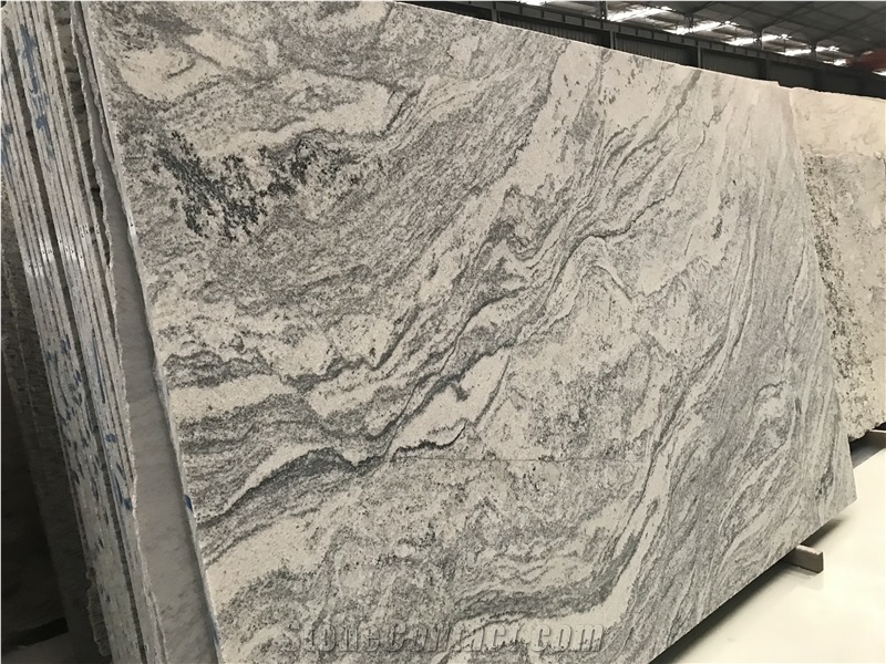 Brazil Silver Creek Granite Grey Slab Kitchen Tile
