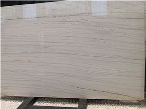 Brazil White Macaubas Quartzite Slab Kitchen Tile Wall