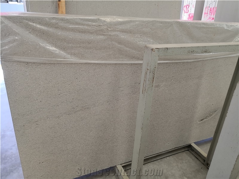 Bugatti Grey Limestone Slab Tile