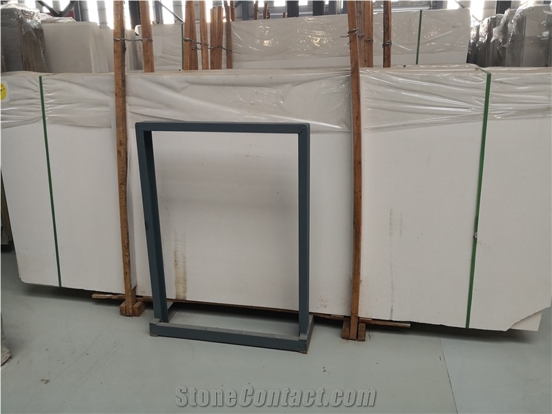 China Super White Sandstone Slab Tile