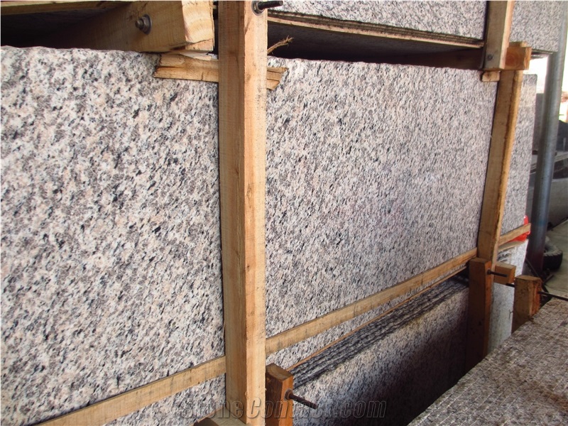 China Tiger Skin Red Granite Slab Kitchen Tile Floor