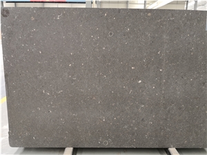 Columbia Black Rosa Limestone Slab Tile