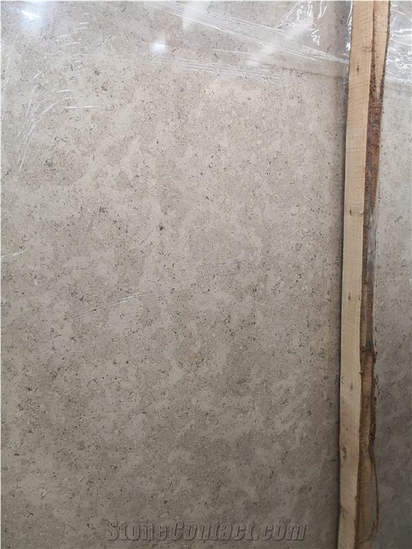 Egypt Sinai Pearl Beige Limetsone Slab Tile