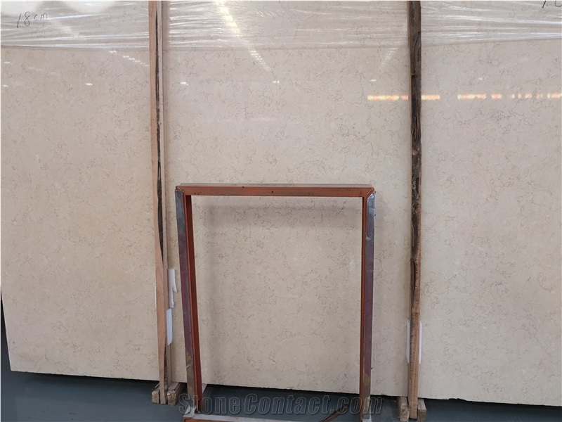Egypt Sunny Golden Limestone Slab Tile